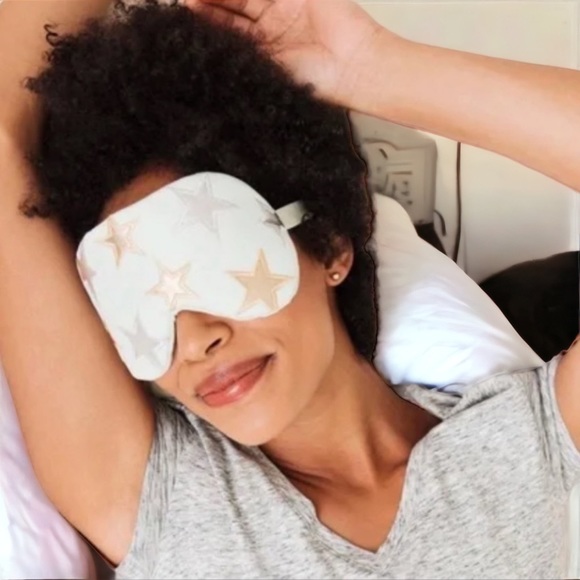 Free People + Understated Leather Eye Mask in Mint (it is adjustable) - Picture 1 of 11
